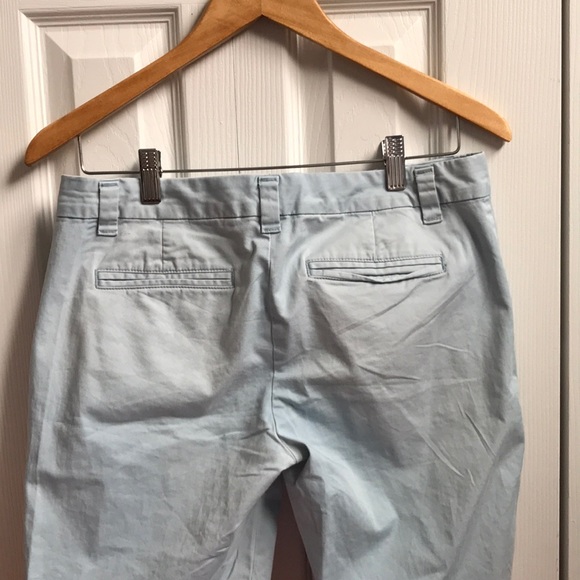 Light Blue Boot Cut Khakis - Picture 3 of 3